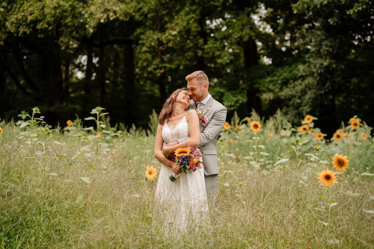 Sprookjesachtige fotoreportage door de huwelijksfotograaf