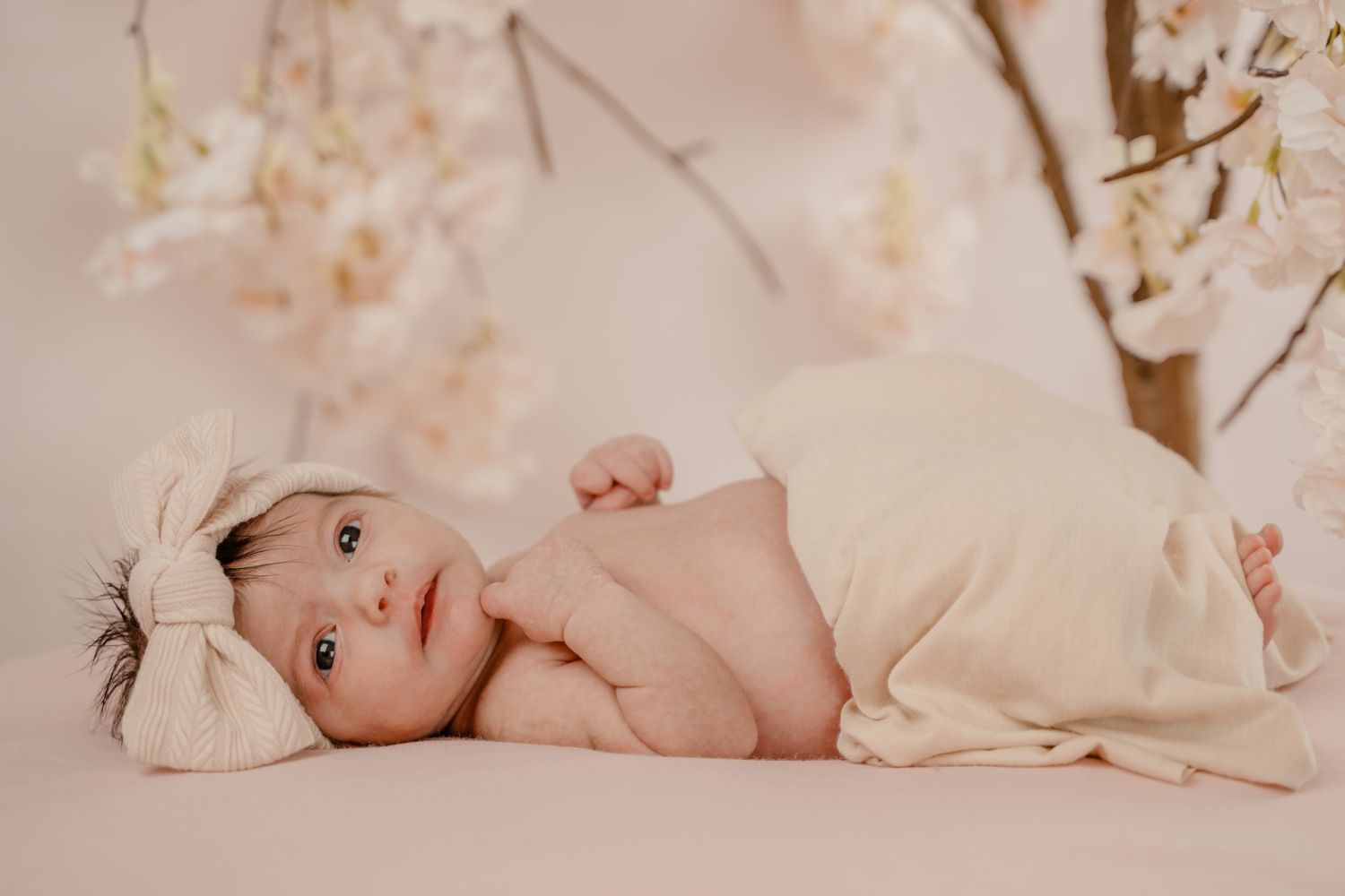 Sprookjesachtige Newbornfoto's Magische foto's door de Newbornfotograaf in een sprookjesachtige sfeer.