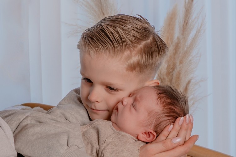 Magische sprookjesachtige Newbornfoto's door de Newbornfotograaf te Antwerpen