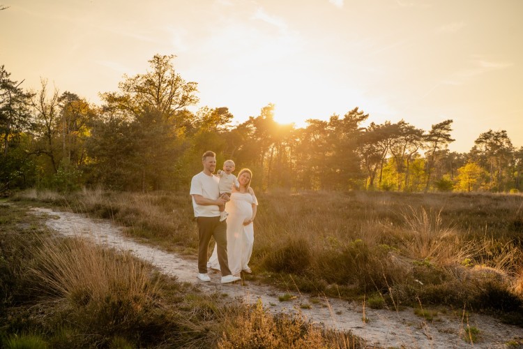 Bohemian zwangerschapsshoot Antwerpen