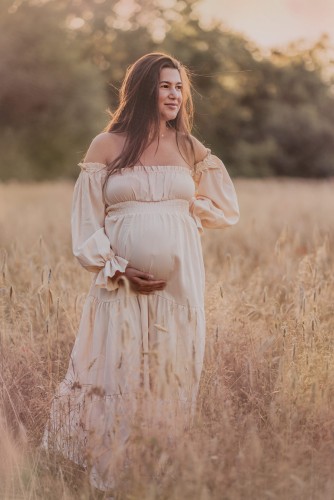 Zwangerschapsfoto's door de fotograaf te Ravels